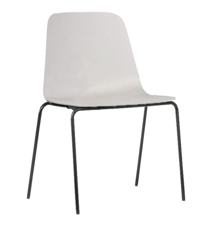 Modern Dining Chair with Minimalist Design & Metal Legs | 7021B