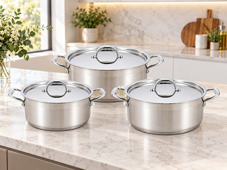 S/S Cookware 3pc 7027