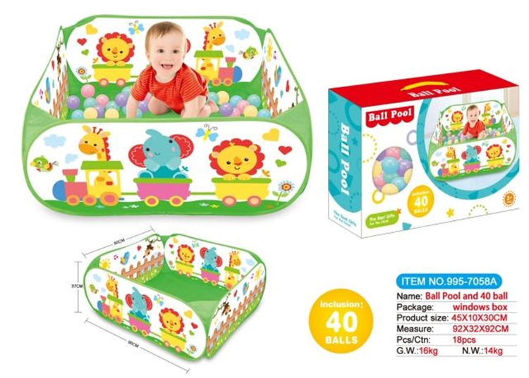 Kids Pop-Up Ball Pit 7058A