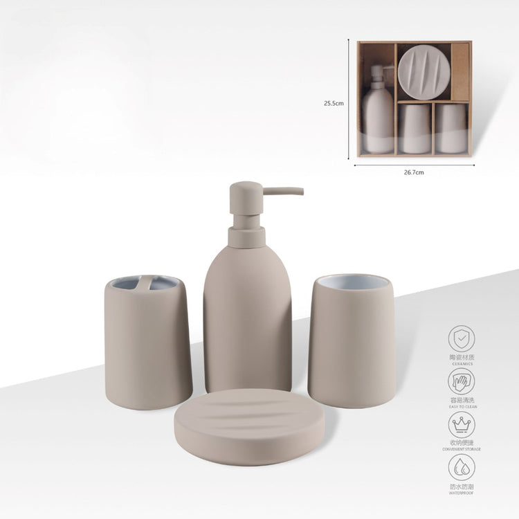 Bathroom Accessories 4pc 71877