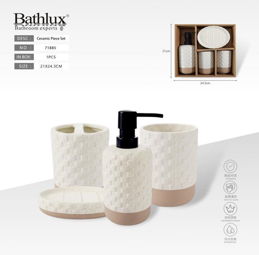 Bathroom Accessories 4pc 71885