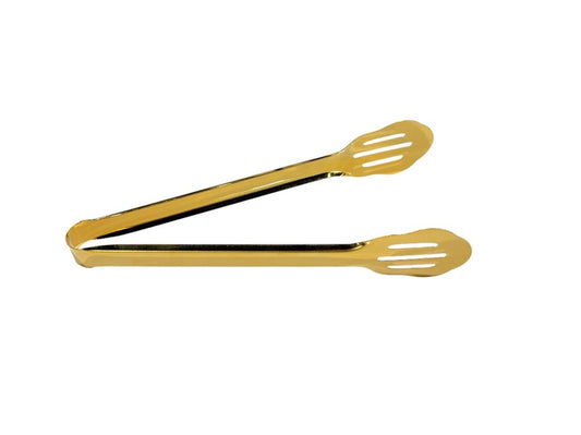Gold Steel Food Tong 722-17
