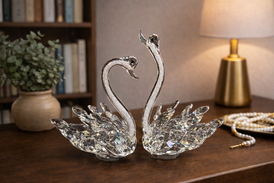 Glass Crystal Decor 2pc 7275-21