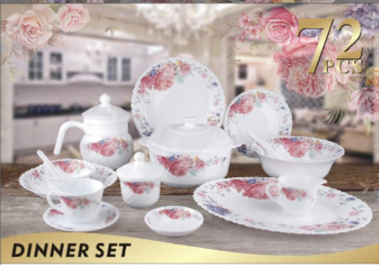 72pc Dinner Set