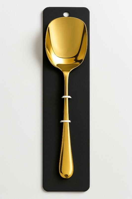 Stainless Steel Serving Spoon Gold 0391 802-3