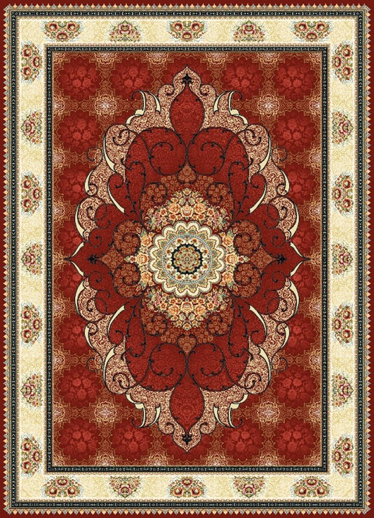 Persian Carpet 700 Reeds 2.5mx 3.5m Red 77905