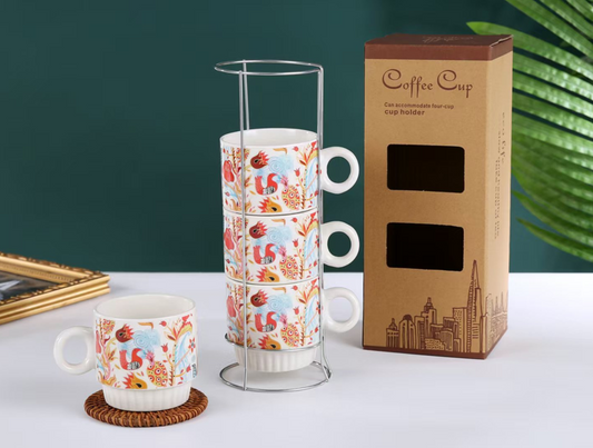Coffee Tea Cup 5pc Set 803-20