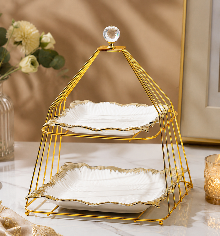 2 Tier Dessert Stand 803-25