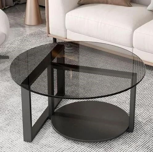 Coffee Table Black 80 x 80cm C-216
