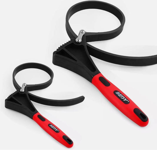 2pc Multi-purpose Strap Wrench Set 81025