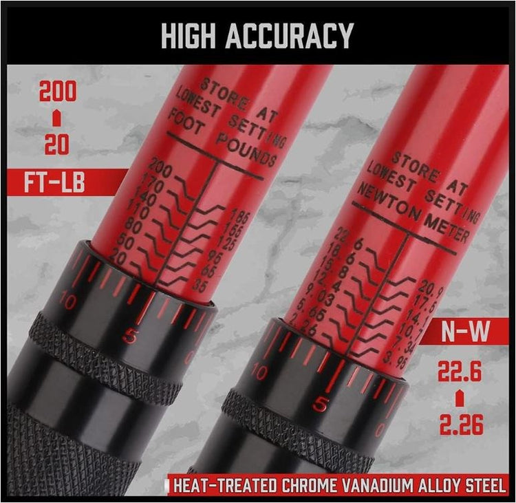 1/4'' Drive Click Torque Wrench 81028