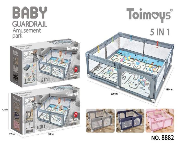 5-in-1 Kids Playpen 8882