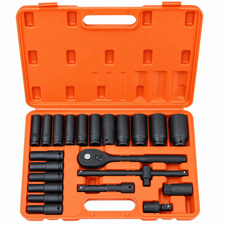 Socket Wrench 22pc 1/2" DR A-10