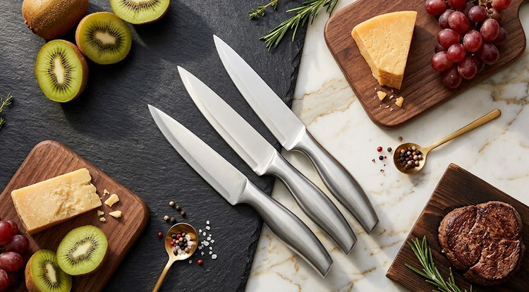 Stainless Steel Knife 3pc A-13