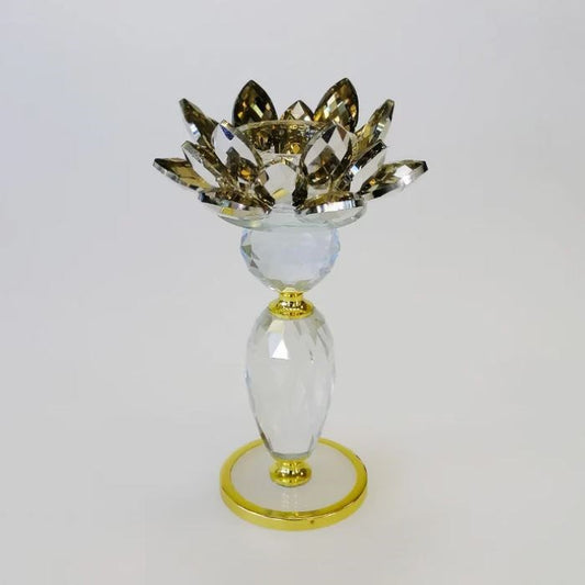 Gold Crystal Candle Stand AAA-39