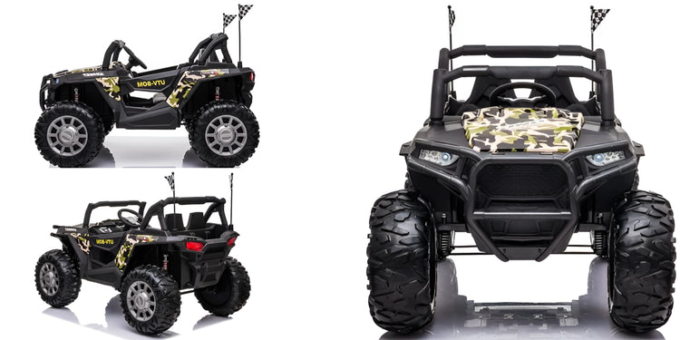 Buggy 24V UTV Ride-On for Kids | 2-Seater Off-Road Car | JC999