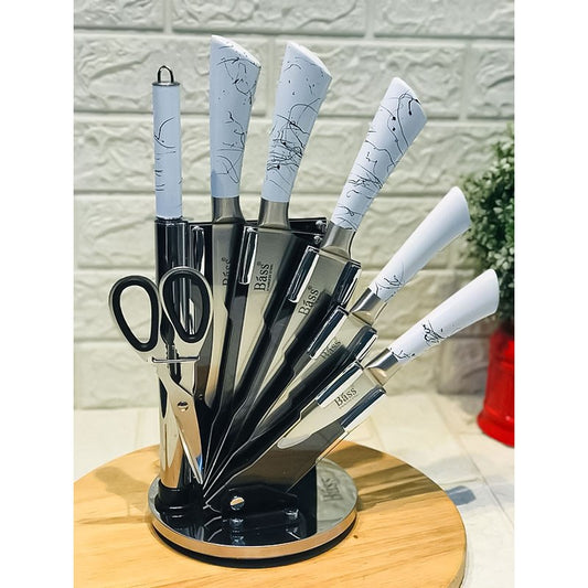 Knife 8pc Set White B10014B