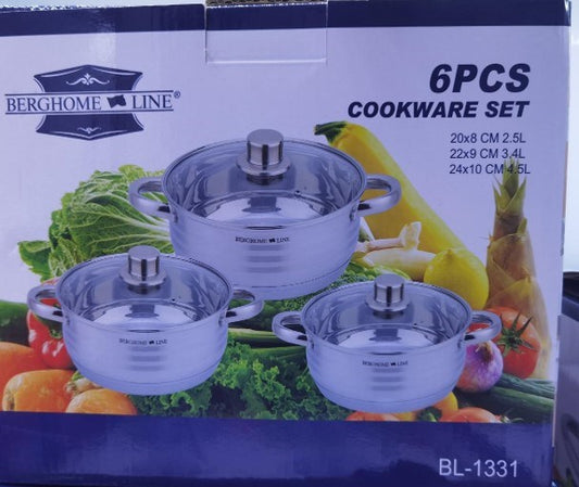 Cookware Set 3pc BL-1331