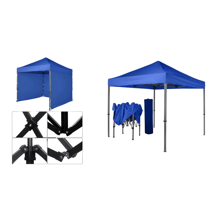 Gazebo Steel 3m x 3m with side walls