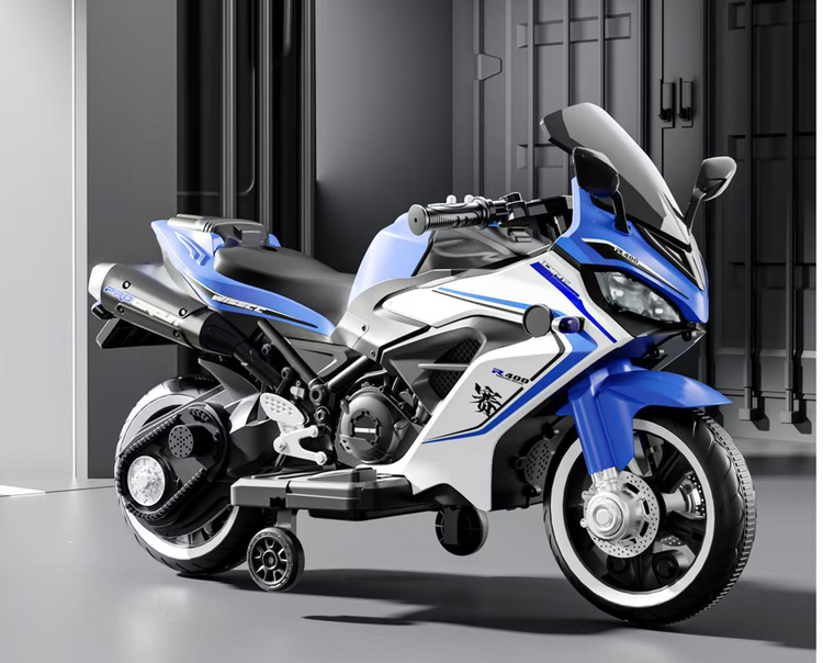 Electric Ride On Motorcycle 6V for Kids | Training Wheels | Y-MB684