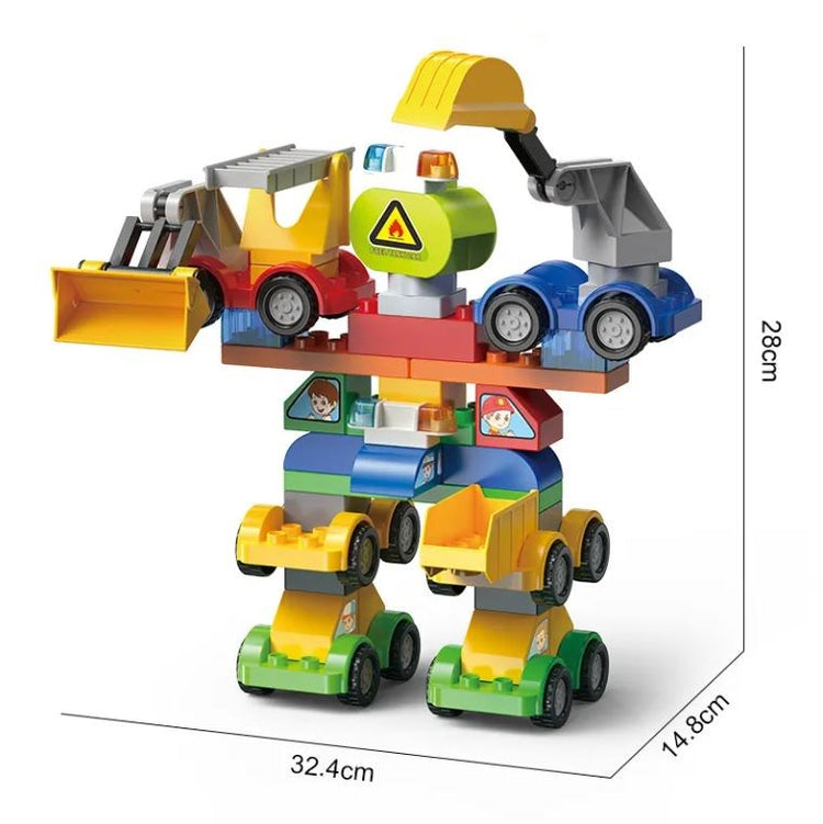 6 in 1 Autobots Building Blocks 57pcs C1822017