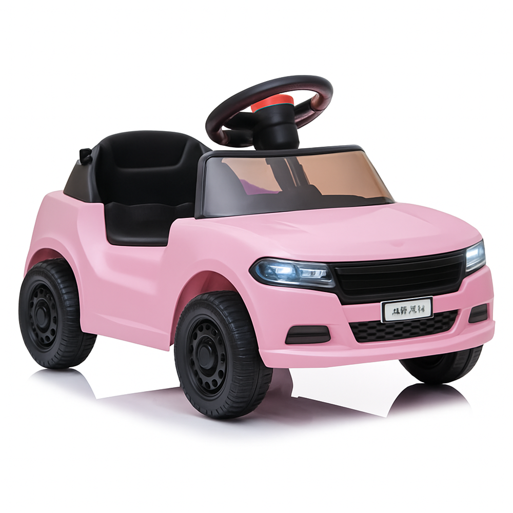 Pink Car Ride Electric Ride On Car Pink CH9958A