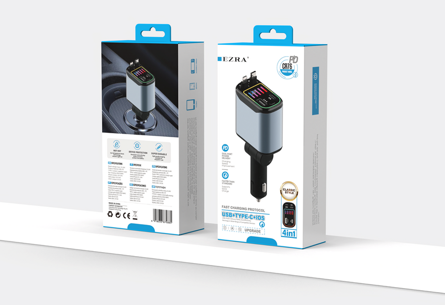 4 in 1 Car Charger CR76