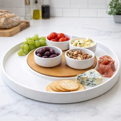 Round Ceramic Platter CZT40-03
