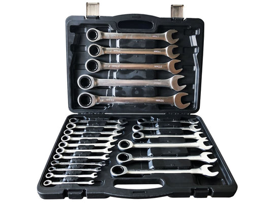 Ratchet Spanner Set 22 pcs 6-32 mm D36T22C