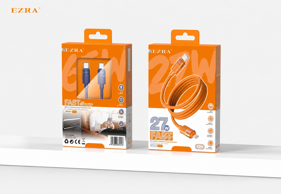 Ezra 27W USB-C to Lightning Data Cable 1.2M | DC411