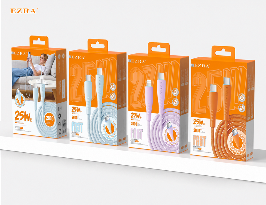 Ezra 27W USB-C to Lightning Fast Data Cable 2M | DC421
