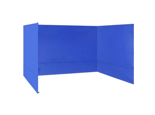 Gazebo 2.5m x 2.5m 3 Side Walls Only Blue
