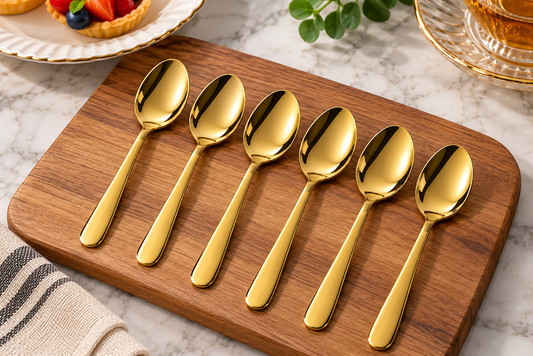 Tea Spoon Gold 6pc
