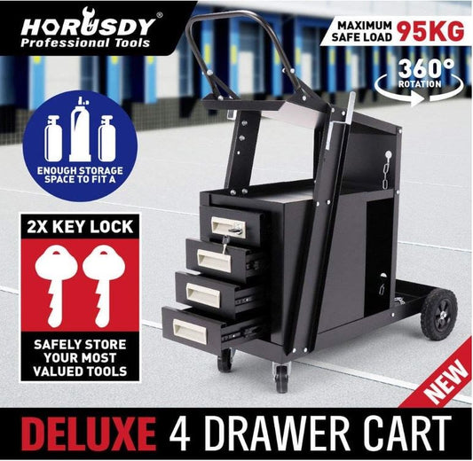 Welding Trolley 4 Tier 97343