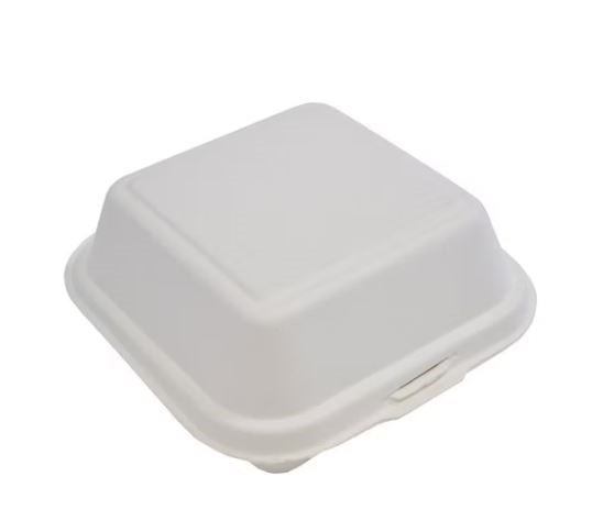 6" x 6" 50pc Paper Food Container B003N