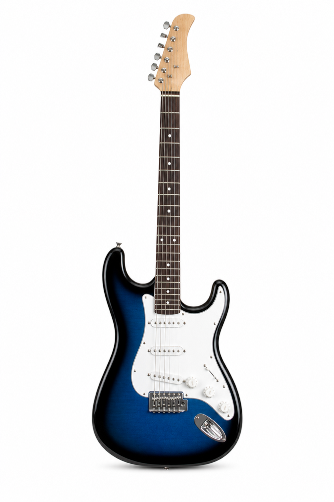 Electric Guitar Blue Burst