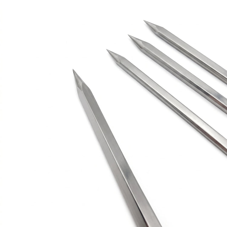 4pc 60cm Stainless Steel BBQ Skewers | DD10569