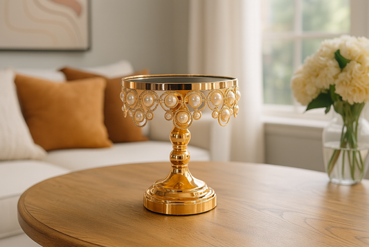 Pearly Cake Stand Small 0613-6