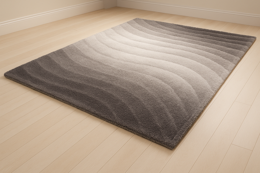 Shaggy Rug Soft Texture Gray 2m x 3m