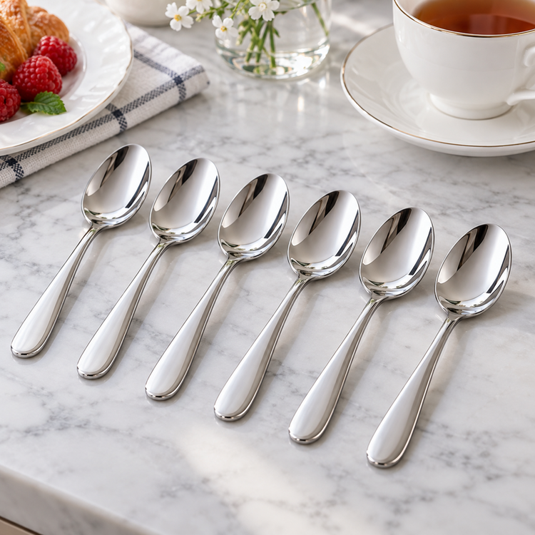 Tea Spoon Silver 6pc