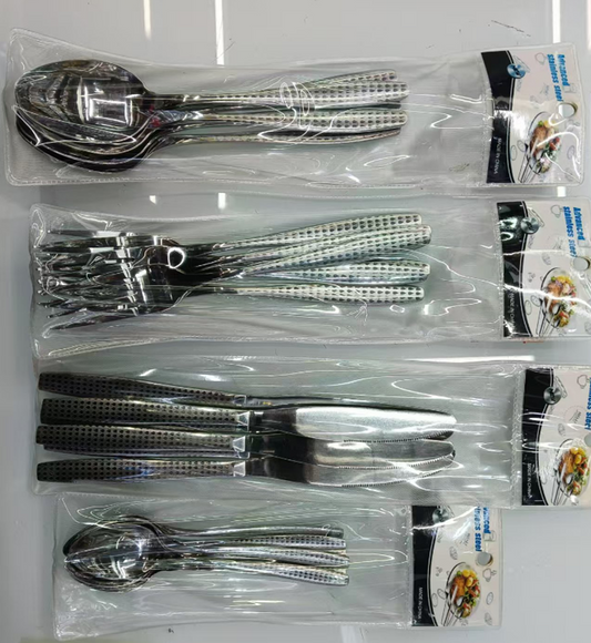 Knife Silver Fancy 6pc