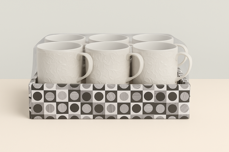 Mug 6pc YMJ-1