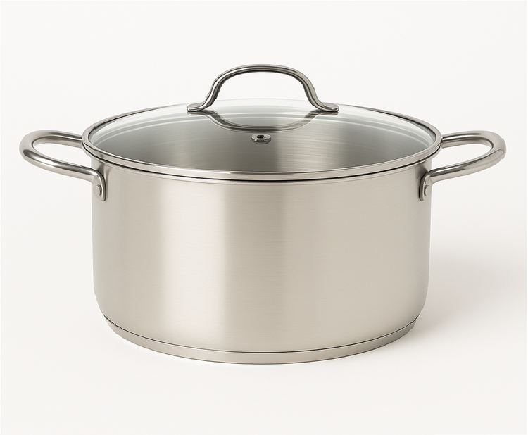 Stainless Steel Stock Pot  36cm 38cm7019