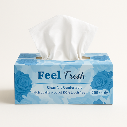 Soft Facial Tissue Box 200 x 2ply Sheets