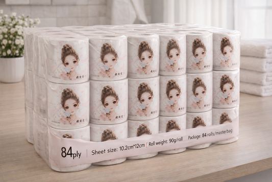 Toilet Paper 84 Rolls