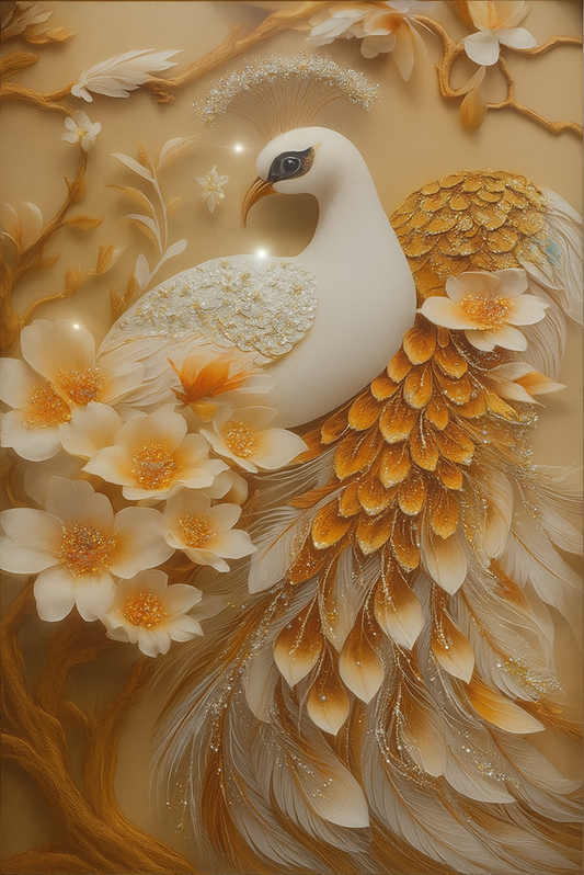 Peacock Picture Frame