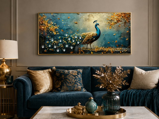 Peacock Wall Frame DD20110