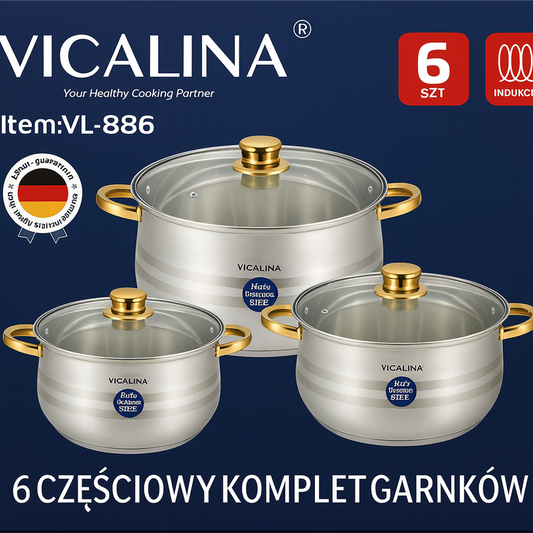 S/S Cookware 3pc VL-883