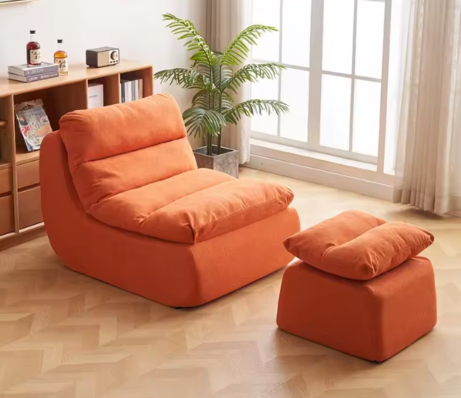 Roma Lounge Ottoman Chair