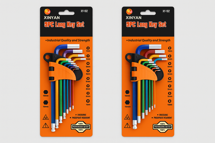 Hex Key 9pc Set (Metric Medium)